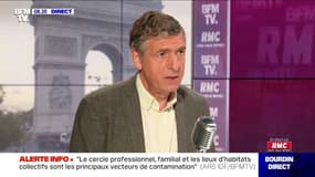 Pr Éric Caumes: aujourd'hui, les cas de Covid-19 hospitalisés "sont moins graves et restent moins longtemps"