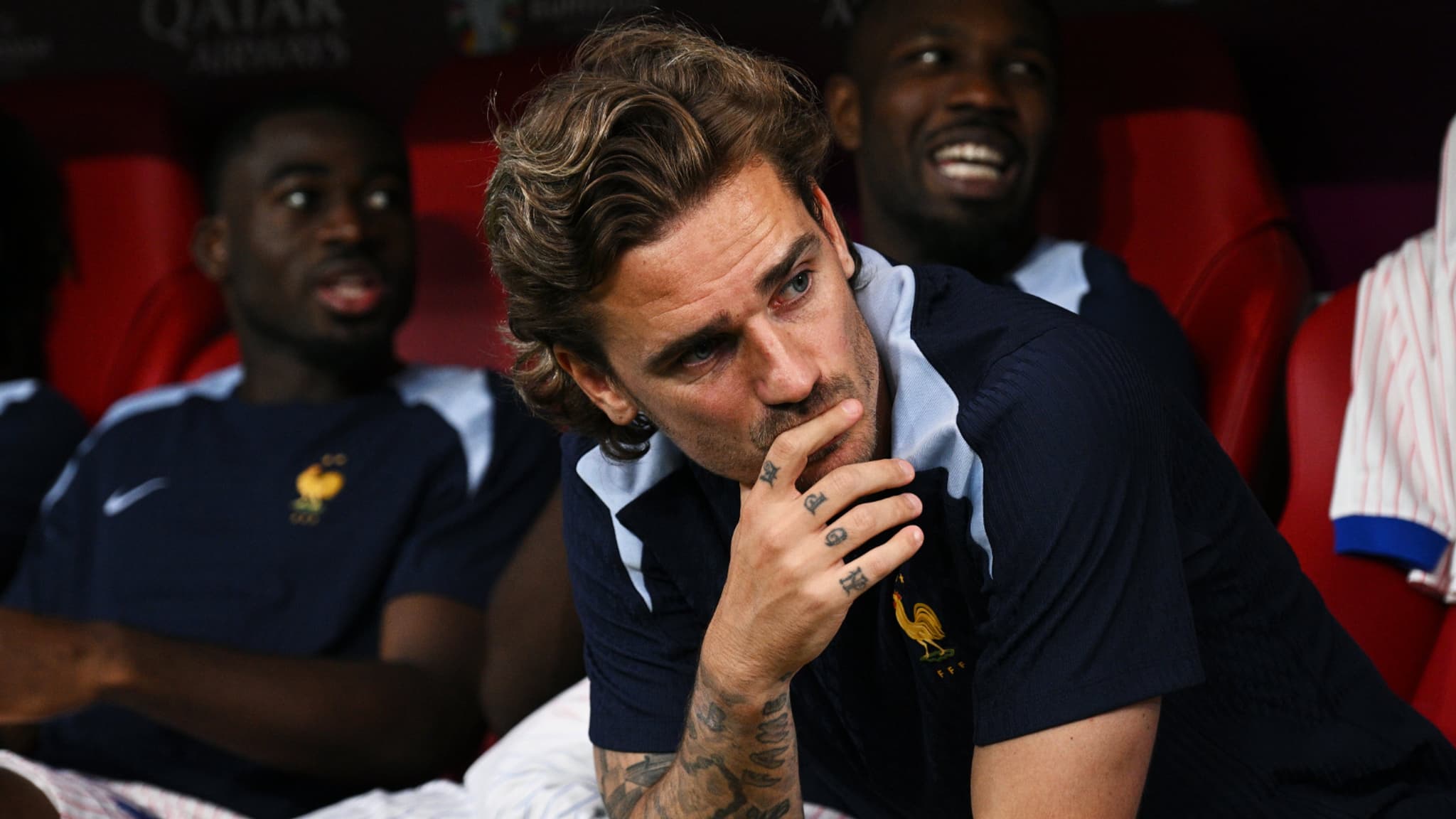 Antoine Griezmann lors de France-Espagne à l'Euro le 9 juillet 2024 Antoine Griezmann lors de France-Espagne à l'Euro le 9 juillet 2024