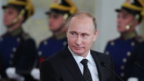 Le Président russe Vladimir Poutine, le 12 juin 2015
