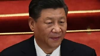 Le président chinois Xi Jinping à Pékin le 25 mai 2020