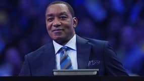Isiah Thomas lors du All-Star à Cleveland le 19 février 2022.