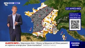 De fortes pluies attendues entre les Pays de la Loire et l'Île-de-France ce mercredi