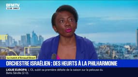 Concert d'un orchestre israélien perturbé: "Je soutiens toutes les actions qui amènent à rappeler la situation à Gaza", déclare Danièle Obono (LFI)