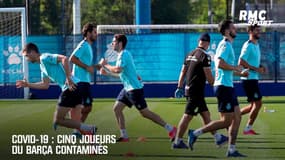 Covid-19 : Cinq joueurs du Barça contaminés