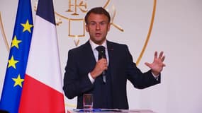 Emmanuel Macron souhaite la création de "100.000 nouveaux emplois dans la filière sport, d'ici 2027"