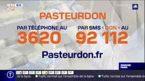L'Institut Pasteur lance sa campagne de dons