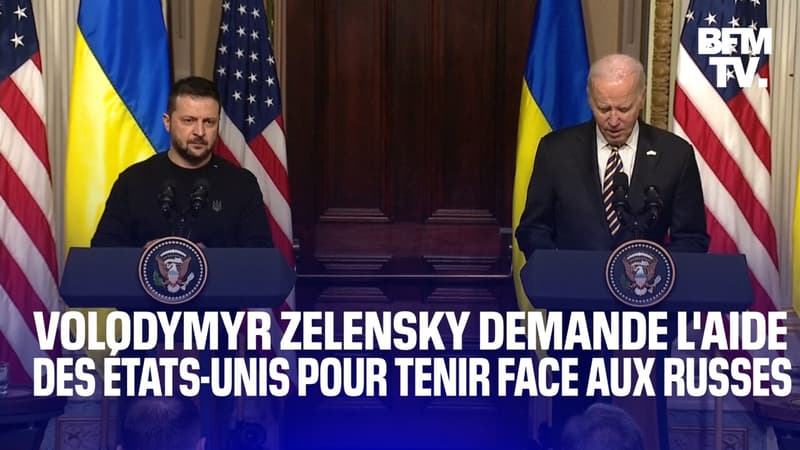 Guerre en Ukraine: Volodymyr Zelensky rencontre Joe Biden à Washington pour demander une nouvelle aide