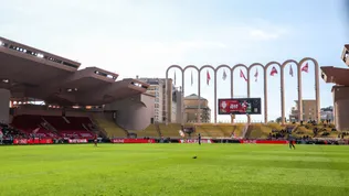 Le stade Louis-II en février 2024