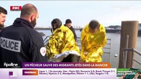 Un pêcheur sauve des migrants jetés dans la Manche 