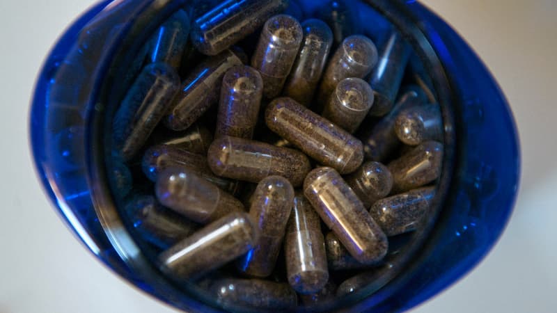 Des pilules à base de placenta séché et réduit en poudre.