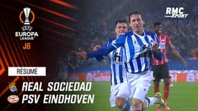 Résumé : Real Sociedad 3-0 PSV - Ligue Europa (J6)