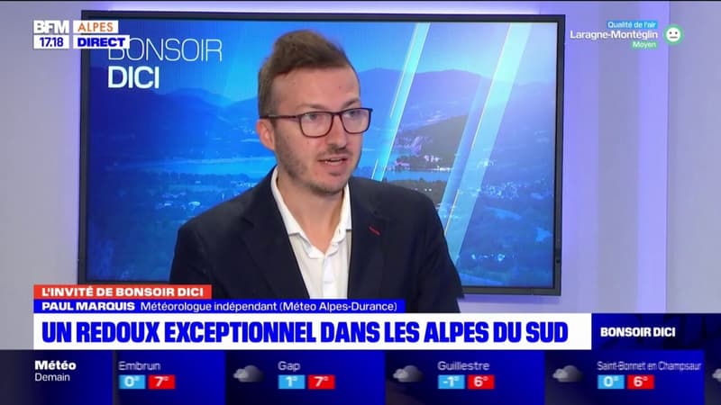 Alpes-du-Sud: un redoux exceptionnel pour Noël et le Nouvel An