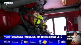 À l'approche de l'été, les pompiers s'entraînent à combattre les flammes en forêt