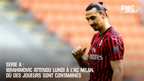 Ibrahimovic attendu lundi à l'AC Milan, où des joueurs sont contaminés