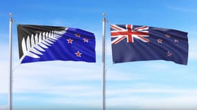 Les Néo-Zélandais ont le choix de garder l'actuel drapeau national.