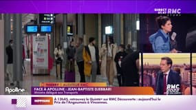Thierry, auditeur, face au ministre des Transports Jean-Baptiste Djebbari