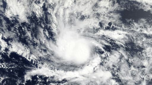 Image satellite de la Nasa montrant l'ouragan Beryl, à l'approche des Antilles, le 6 juillet 2018