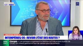 Joël Giraud déplore l'état de la voirie dans les Hautes-Alpes