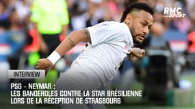 PSG-Neymar : Les banderoles du Parc contre la star brésilienne