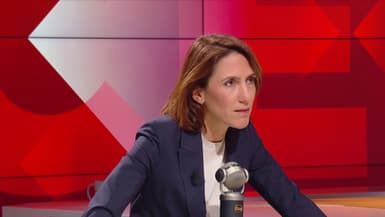 Valérie Hayer, tête de liste de la majorité aux élections européennes, sur BFMTV-RMC