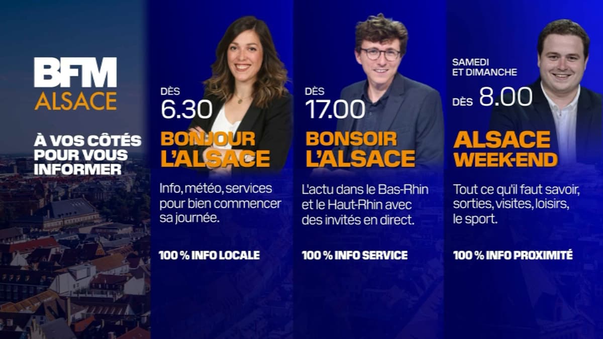 Nouveau plateau et grille enrichie pour BFM Alsace
