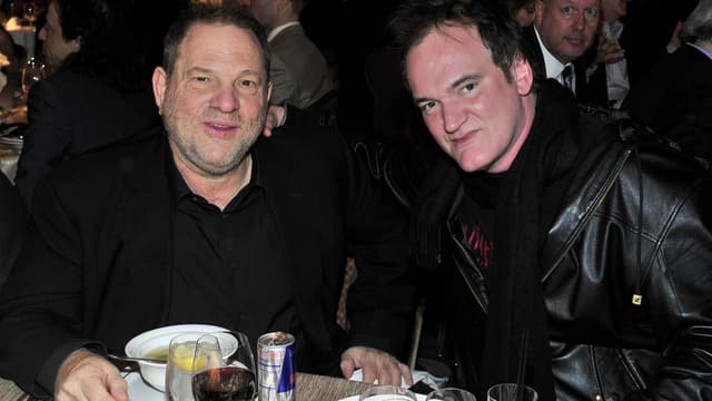 Harvey Weinstein et Quentin Tarantino lors du 33ème Variety Home Entertainment Hall of Fame à Los Angeles en 2013