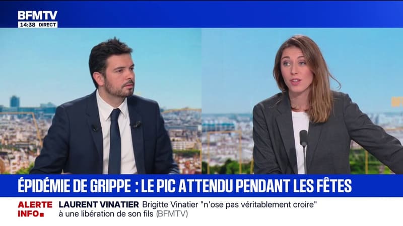 La grippe continue à grimper, le pic probablement imminent dans les hôpitaux