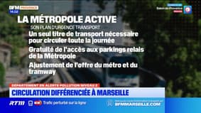 Département en alerte pollution niveau 2 : circulation différenciée à Marseille
