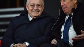 Jean-Michel Aulas et Gérard Houiller
