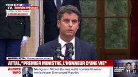 Gabriel Attal: "Être Premier ministre c'est être confronté, tout à la fois, au meilleur et au pire"