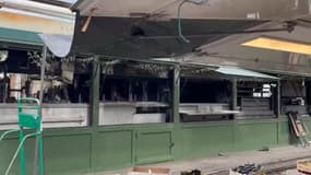 La buvette Saint-Antoine, située sur le quai des Célestins à Lyon a été victime d'un incendie le dimanche 11 mai 2025.
