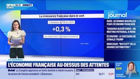 L'économie française au-dessus des attentes