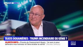 Taxes douanières: "Il faut créer un rapport de force pour répondre à un rapport de force", affirme Michel Sapin, ancien ministre de l'Économie et des Finances