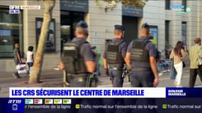 Marseille: une troisième compagnie de CRS pour sécuriser le centre-ville de la cité phocéenne