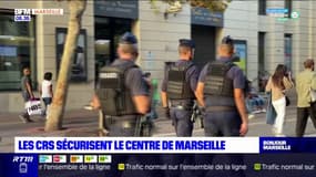 Marseille: une troisième compagnie de CRS pour sécuriser le centre-ville de la cité phocéenne