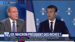Fiscalité: Emmanuel Macron défend sa réforme