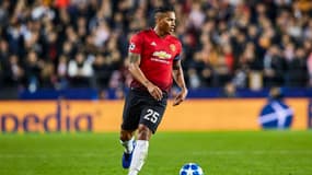 Antonio Valencia lors du match Valence-Manchester United (2-1, Ligue des champions), le 12 décembre 2018