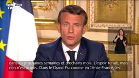 Emmanuel Macron annonce que le confinement se prolonge "jusqu'au lundi 11 mai"