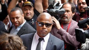 Randy Jackson, le frère de Michael Jackson, à son arrivée à Los Angeles pour le procès au civil de la mort de du "roi de la pop" qui s'est ouvert lundi. Les avocats de la famille du chanteur veulent faire reconnaître la responsabilité du promoteur de conc