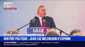 Vote de confiance: "Je salue l'honnêteté républicaine de François Bayrou", déclare Jean-Luc Mélenchon, chef de file de LFI