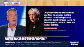 Élisabeth Borne n'exclut pas une taxation des superprofits