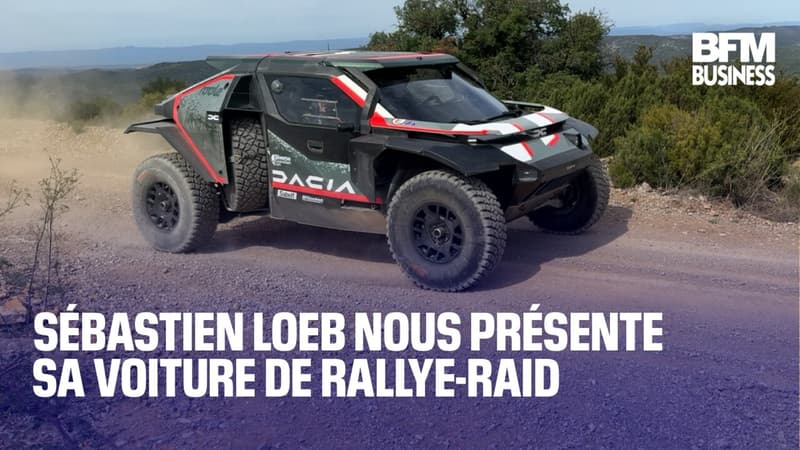 Sébastien Loeb nous présente sa voiture de rallye-raid