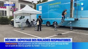 Décines-Charpieu : dépistage des maladies respiratoires grâce au camion Pneumobile 