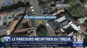Strasbourg: le parcours du meurtrier de la rue des Orfèvres jusqu'au quartier du Neudorf