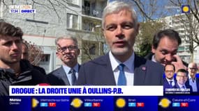 Les ténors de droite présents à Oullins-Pierre-Bénite contre le trafic de drogue