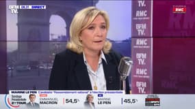 Marine Le Pen sur Éric Zemmour: "Je ne lui demande pas de se retirer"