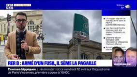 Paris: armé d'une carabine, un homme sème la pagaille sur le RER B