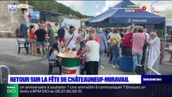 Alpes-de-Haute-Provence: bonne ambiance autour de la fête de Châteauneuf-Miravail