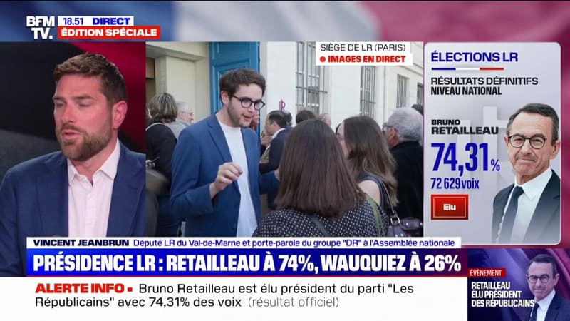 Présidence LR: après la victoire de Bruno Retailleau, 