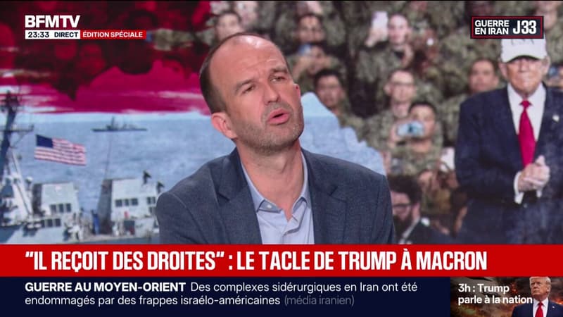 "C'est absolument inacceptable": Manuel Bombard, député LFI des Bouches-du-Rhône, réagit aux propos de Donald Trump sur Emmanuel Macron